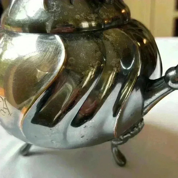 Vintage Gefion Coffee/Tea Pot Silverplate/Silver Plate - Picture 4 of 11